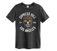 Amplified Floral Skull Maglietta Cypress Hill Adulto Unisex (GD117)