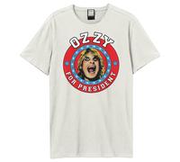Amplified For President Maglietta Ozzy Osbourne Adulto Unisex (GD1880)