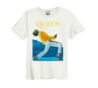 Amplified Freddie Mercury Triangle Maglietta Queen Adulto Unisex (GD119)