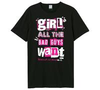Amplified Girl All The Bad Guys Maglietta Bowling For Soup Adulto (GD3078)