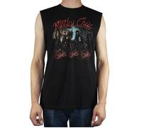 Amplified Girls Girls Girls Maglietta Motley Crue Senza Maniche Uomo (NS7422)