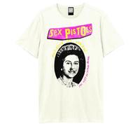 Amplified God Save The Queen Maglietta Sex Pistols Logo Adulto Unisex (GD1053)