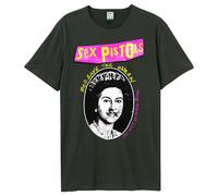Amplified God Save The Queen Maglietta Sex Pistols Logo Adulto Unisex (GD1053)