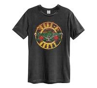 Amplified Guns N' Roses Collection - Neon Sign Uomo T-Shirt Carbone S 100% Cotone Regular