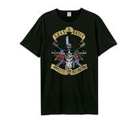 Amplified Guns N Roses Top Hat Skull Charcoal T-shirt (S), Carbone