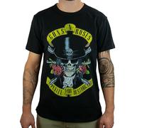 Amplified Guns N Roses - Top Hat Skull, colore: Nero, Nero , L