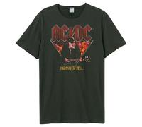 Amplified Highway To Hell Maglietta AC/DC Adulto Unisex (GD1481)