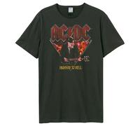 Amplified Highway To Hell Maglietta AC/DC Adulto Unisex (GD899)