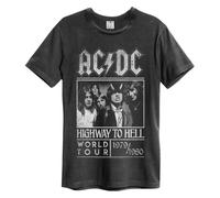 Amplified Highway To Hell Poster Maglietta AC/DC Adulto Unisex (GD1453)