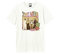 Amplified Hippy Flowers Maglietta The Who Adulto Unisex (GD3313)