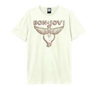 Amplified Hold On Maglietta Bon Jovi Adulto Unisex (GD2107)