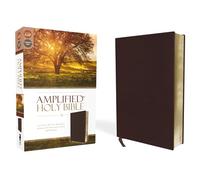 Amplified Holy Bible, Bonded Leather, Burgundy (Rilegato in ecopelle)