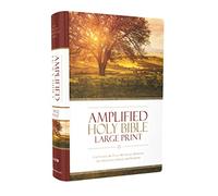 Amplified Holy Bible, Large Print, Hardcover (Copertina rigida)