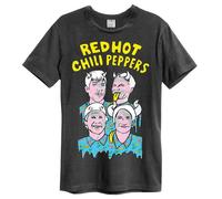 Amplified Illustrated Maglietta Red Hot Chili Peppers Adulto Unisex (GD1506)