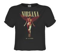 Amplified In Utero Maglietta Corta Nirvana Donna (GD2196)