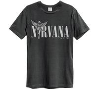 Amplified In Utero Maglietta Nirvana Adulto Unisex (XXL) (Carbone)