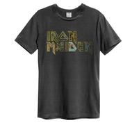 Amplified Iron Maiden Maglietta Con Logo Unisex Adulti (GD130)