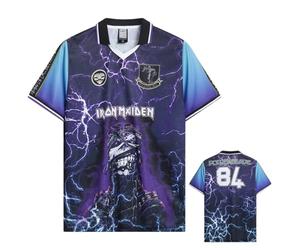 Amplified Iron Maiden Powerslave Football Shirt Size M
