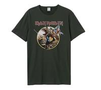 Amplified Iron Maiden Trooper Mens Crew Tee T-Shirt Uomo (Pacco da 1)