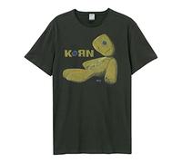 Amplified Issues Maglietta Korn Adulto Unisex (S) (Carbone)