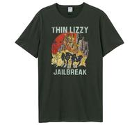 Amplified Jailbreak Maglietta Thin Lizzy Adulto Unisex (GD1587)