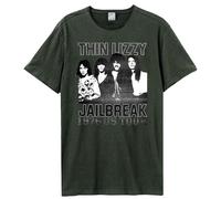 Amplified Jailbreak Tour Maglietta Thin Lizzy Adulto Unisex (GD2661)