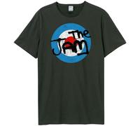 Amplified Jam Target T-Shirt Vintage Amplificata Charcoal Unisex Multicolore