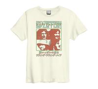 Amplified Japan Poster Maglietta Led Zeppelin Adulto Unisex (GD861)