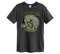 Amplified Killer World Tour '81 Maglietta Iron Maiden Adulto Unisex (GD667)