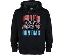 Amplified King Of Rock Felpa con Cappuccio Run DMC Adulto Unisex (GD4203)
