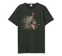 KORN Amplified Collection - Follow The Leader Uomo T-Shirt Carbone S 100% Cotone Regular