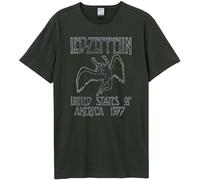 Amplified LED Zeppelin -Tour 77 T - Camicia Uomo