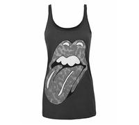 Amplified Leopard Lick Gilet The Rolling Stones Donna (NS6471)