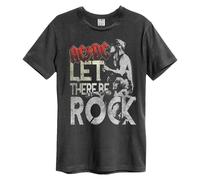 Amplified Let There Be Rock Maglietta AC/DC Adulto Unisex (GD1286)