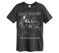Amplified Life Or Death Maglietta Iron Maiden Adulto Unisex (GD1649)
