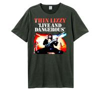 Amplified Live And Dangerous Maglietta Thin Lizzy Adulto Unisex (GD2649)