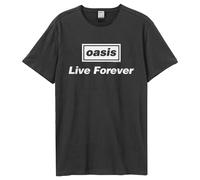 Amplified Live Forever Maglietta Oasis Adulto Unisex (GD2177)