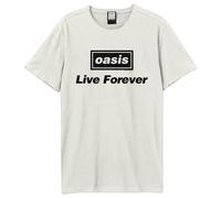 Amplified Live Forever Maglietta Oasis Adulto Unisex (GD2177)