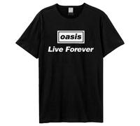 Amplified Live Forever Maglietta Oasis Adulto Unisex (GD2177)