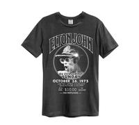 Amplified Live In Concert Maglietta Elton John Adulto Unisex (GD1353)
