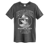 Amplified Live in Concert Maglietta Elton John Adulto Unisex (GD919)