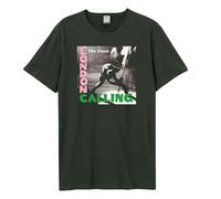Amplified London Calling Maglietta The Clash Adulto Unisex (GD668)