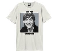 Amplified Lust For Life Maglietta Iggy Pop Adulto Unisex (GD2023)