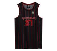 Amplified Maglia da Pallacanestro Iron Maiden Uomo (GD2702)