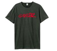Amplified Maglietta Gorillaz Logo Adulto Unisex (GD2383)