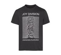 Amplified Joy Division-Piaceri sconosciuti T-Camicia, Grigio (Carbone), XL Uomo