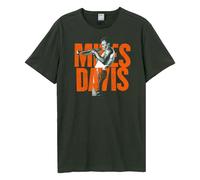 Amplified Maglietta Miles Davis Logo Adulto Unisex (GD3099)