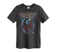 Amplified Maglietta Queens of The Stone Age Outer Space Grigio. S