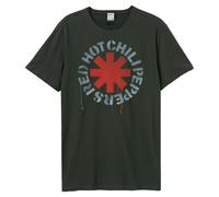 Amplified Maglietta Red Hot Chili Peppers Logo Adulto Unisex (GD1643)