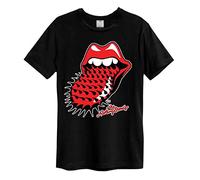 Amplified - Maglietta The Rolling Stones 94/95, colore: Nero Nero XL